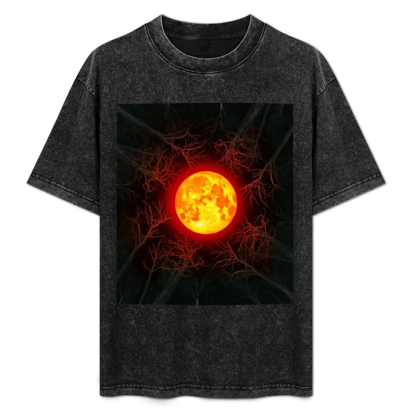 Camiseta Full Moon, Hunters Moon, ATW, camiseta para vacaciones y festividades