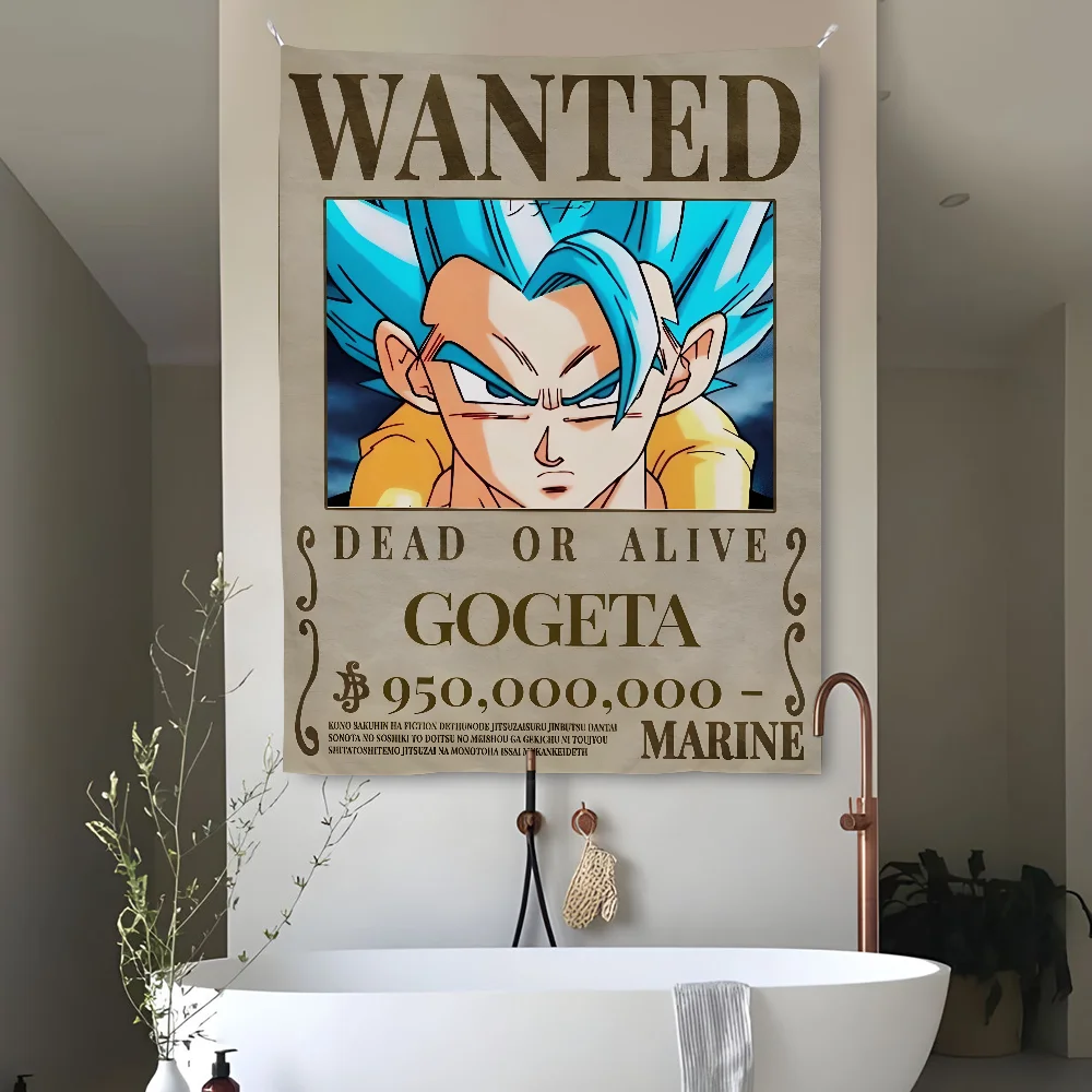 D-Dragon-B-BallS Wanted Tapestry Perfect For Home&Living Bedroom Decor Wall Art Backdrop Banner