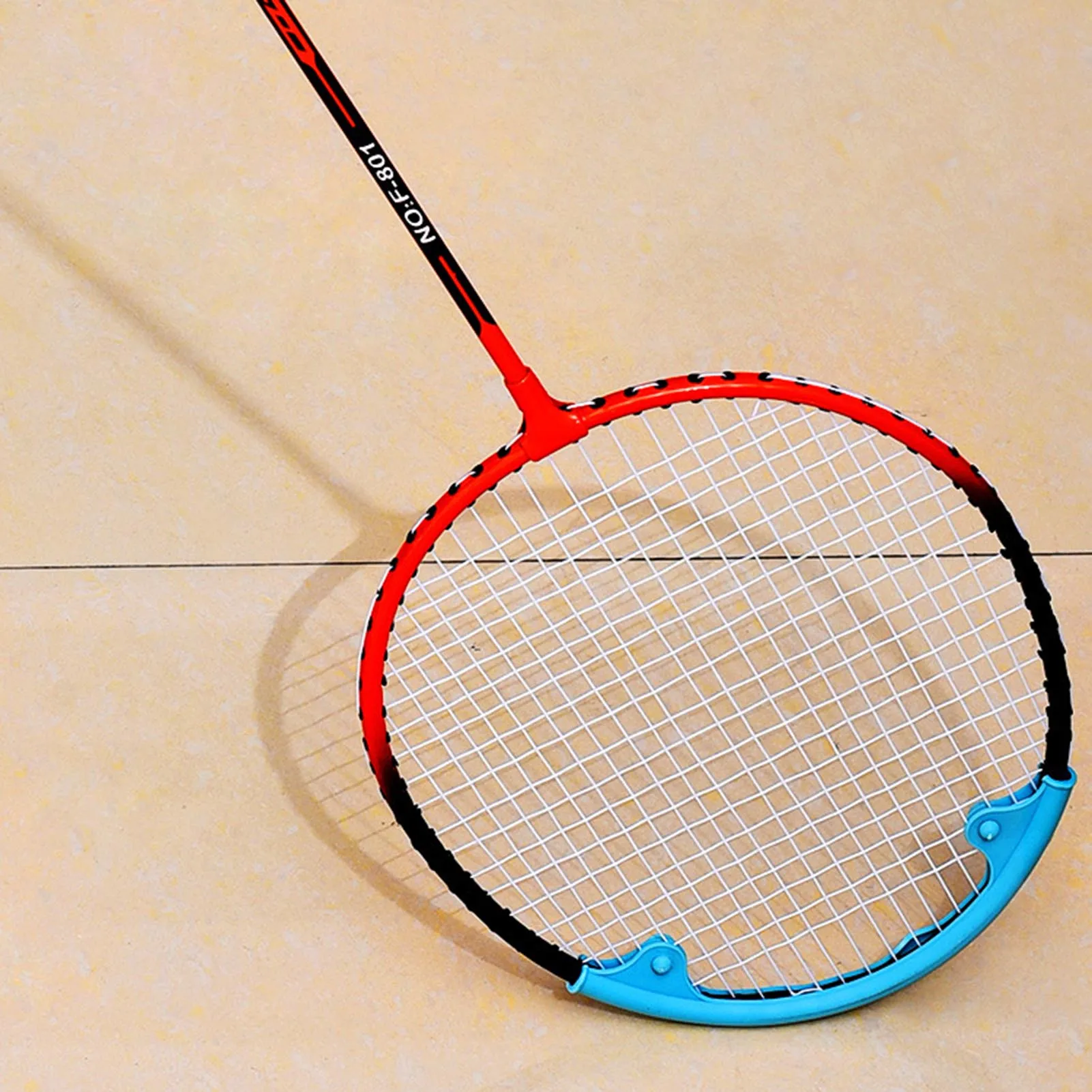 Badminton Racket Head Edge Cover Easy to Install Shock Absorption Portable Protector Suitable for Reducing Play Impact