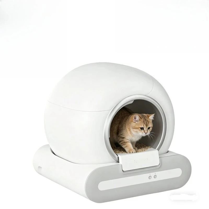 

Automatic Smart Cat Litter Box Self Cleaning Litter Box for Cats