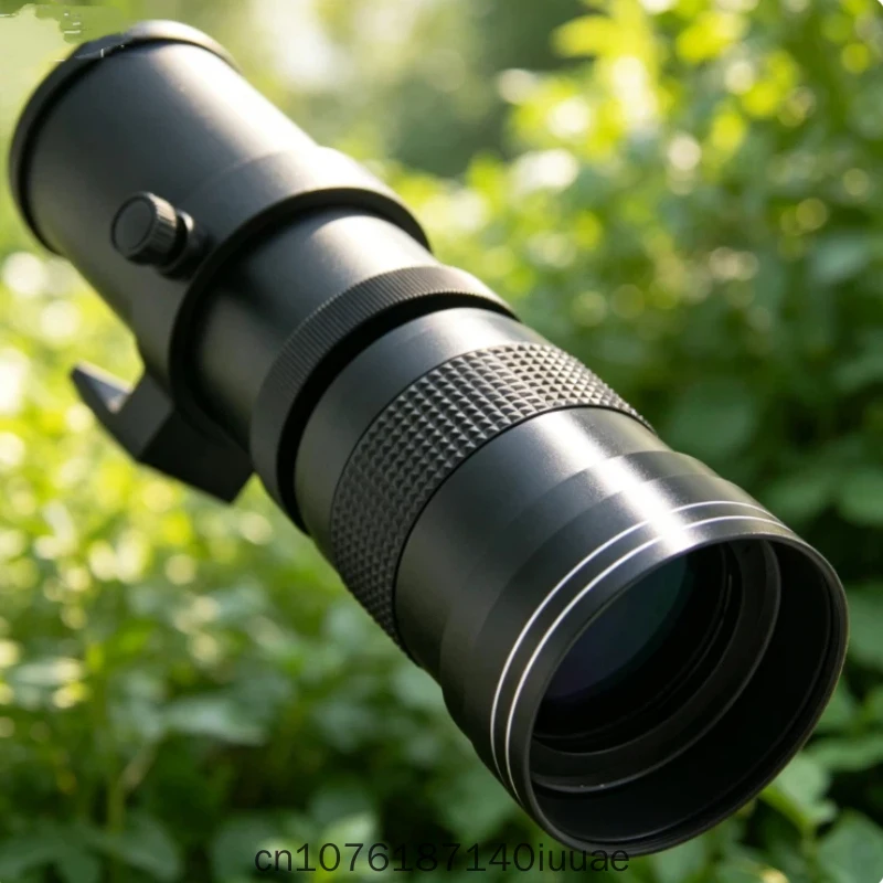 Telescope F8.3-16 420-800mm Ultra Telephoto Zoom Camera Lens Additional Zoom Lens Telescope Outdoor Observation Accessories