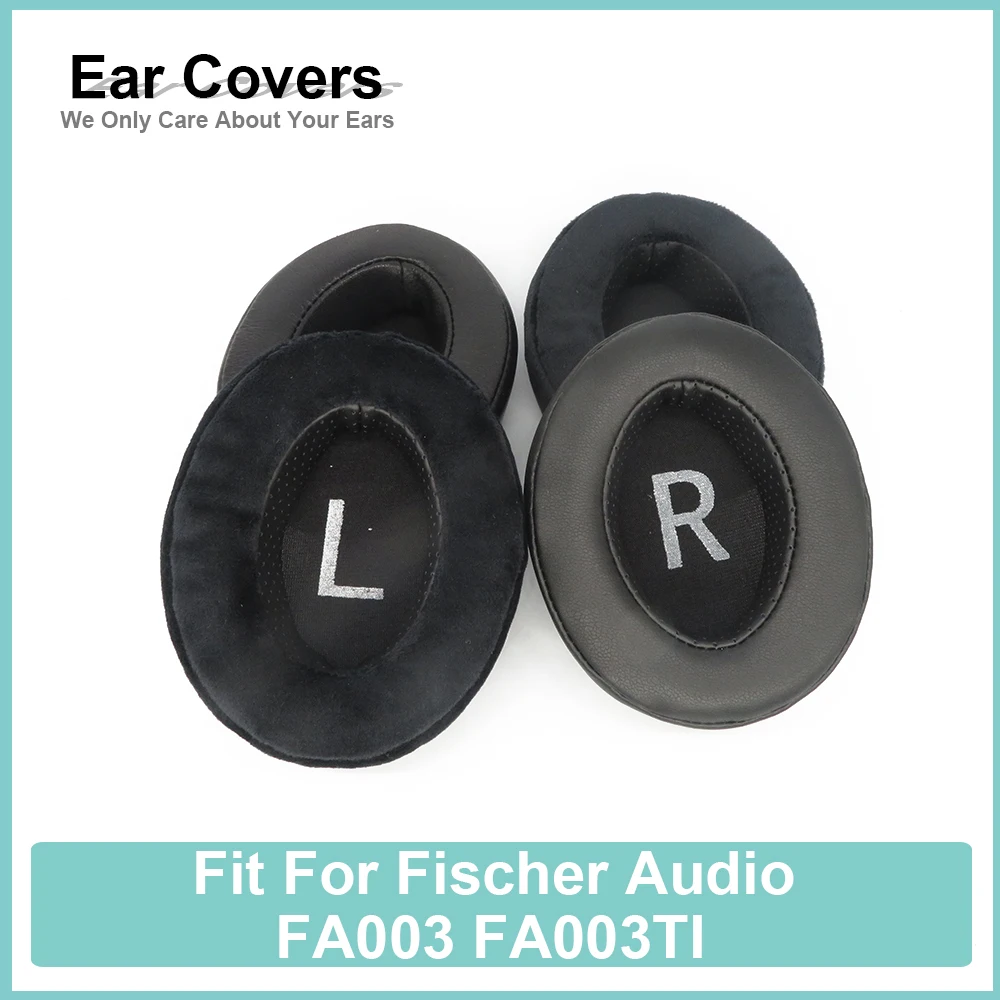 

Earpads For Fischer Audio FA003 FA003TI Headphone Earcushions Protein Velour Sheepskin Pads Foam Ear Pads Black