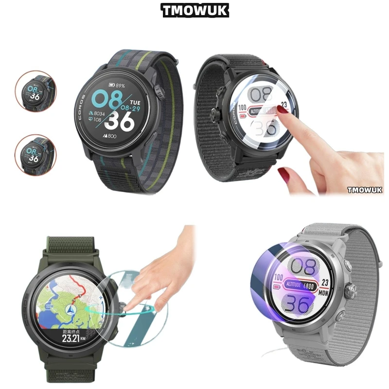 

9H Hardness HD Tempered Glass For Coros PACE 2 3 42 46 MM APEX 2 Pro VERTIX 2 2S Smart Watch Anti - Scratch Film