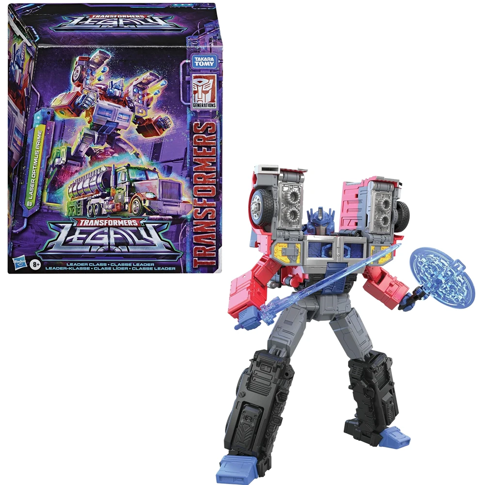 

TAKARA TOMY Трансформеры Toys Generations Legacy Series Leader G2 Universe Laser Optimus Prime Фигурка в подарок F3061