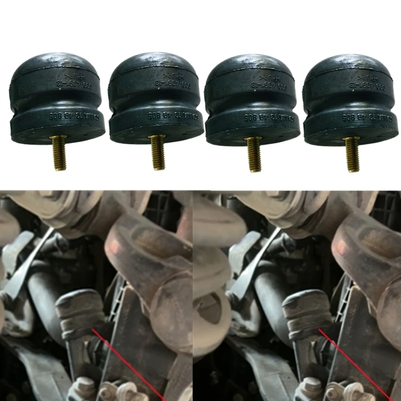 4 шт. резиновый буфер кабины водителя для грузовиков Scania SCE oem 1923654 2154867 2470166