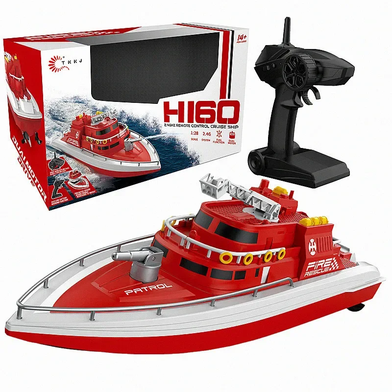 

simulation rc ship model:high-speed remote control car,super luxury fire rc speed boat,jet boat gift set kids toys cool stuff