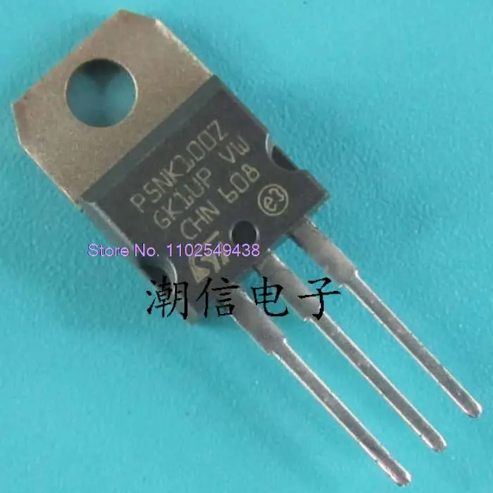 

10PCS/LOT P5NK100Z STP5NK100Z 3.5A 1000V