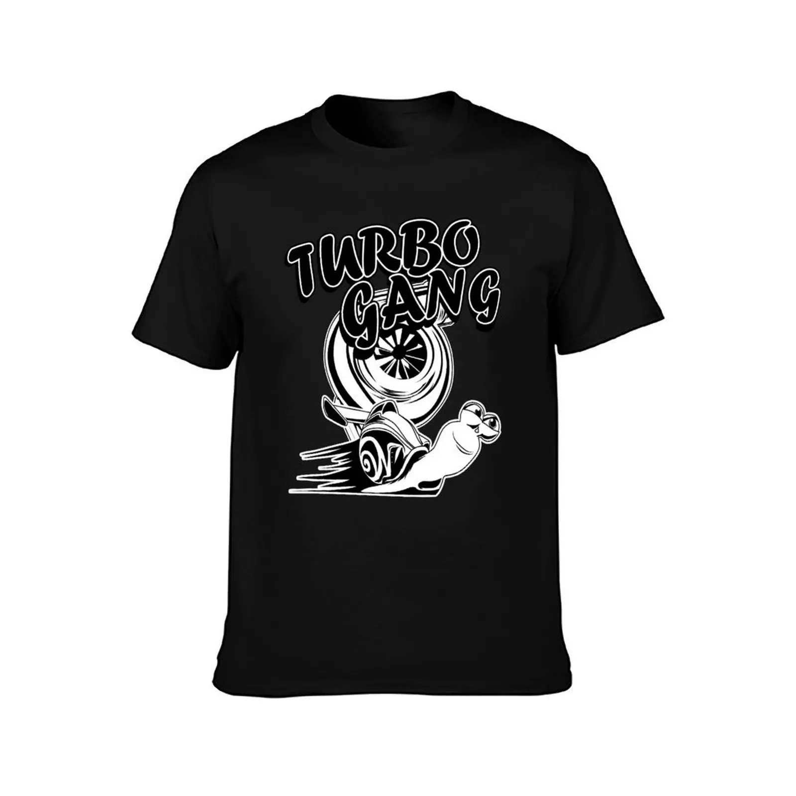 turbo gang turbo snail speed race T-Shirt Basic Lightweight Short Sleeve Tee T-Shirt