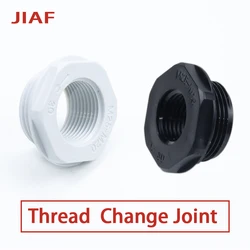 10PCS Nylon Reducing Ring Internal Thread Conversion External Thread Copper Connector M25 To M20 Metric Thread Change Joint