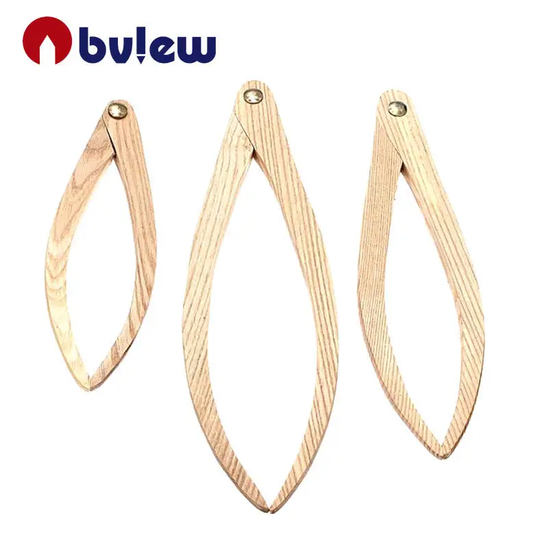 Bview Art 3pcs 8 10 12 polegadas pinças de madeira cerâmica ferramentas de medição de argila cerâmica