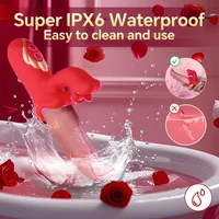 Powerful Tongue Licking Vibrator Female G-Spot Vagina Massager Dildo Thrusting Swing Clitoris Stimulator Women Sex Toy for Adult - Image 5