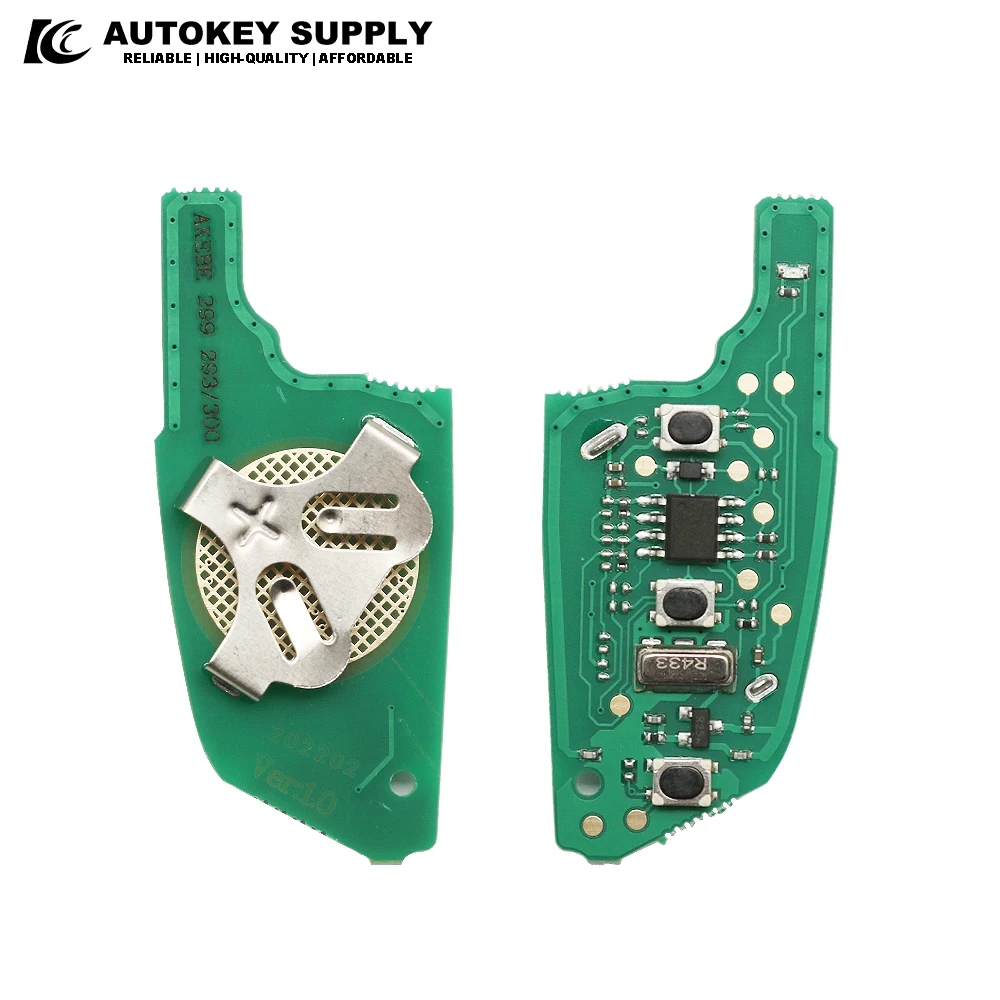 For Positron Remote Key  Alarm System,- Double Program (293/300)  Autokeysupply AKBPCP129