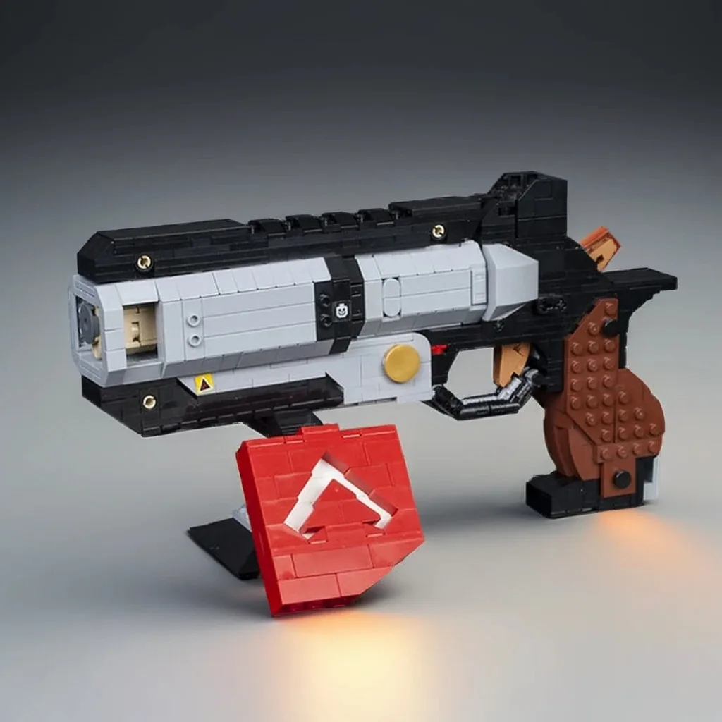 

752PCS MOC Space Exploration Apex Legends Titanfall 2 Wingman Revolver Model Custom Brickss Architecture DIY Assembly Gift Home