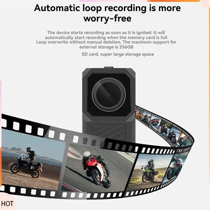 

News Dual 2K Action Camera FHD Video IP67 Waterproof Wifi Thumb Camera Sport Action Camera Helmet Motorcycles Cam
