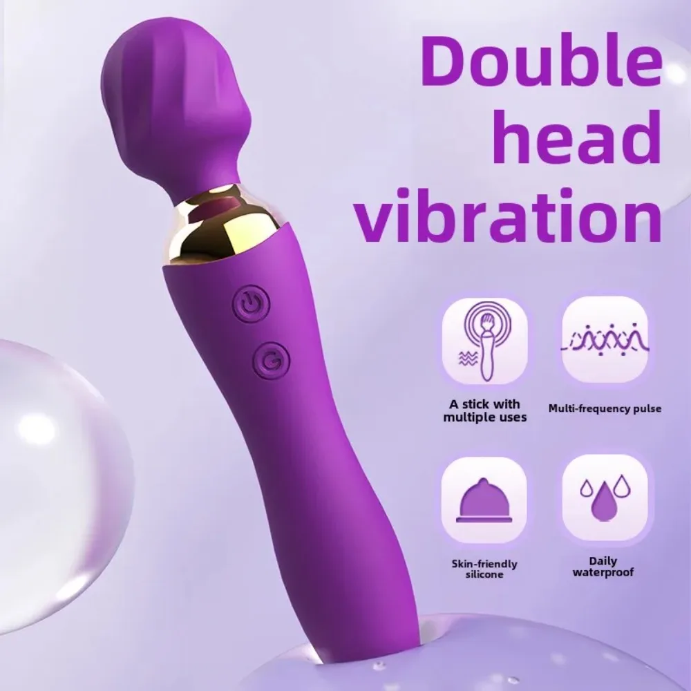 AV stick female special artifact strong shock soft sex female product masturbator vibration orgasm artifact clitoris adult toy