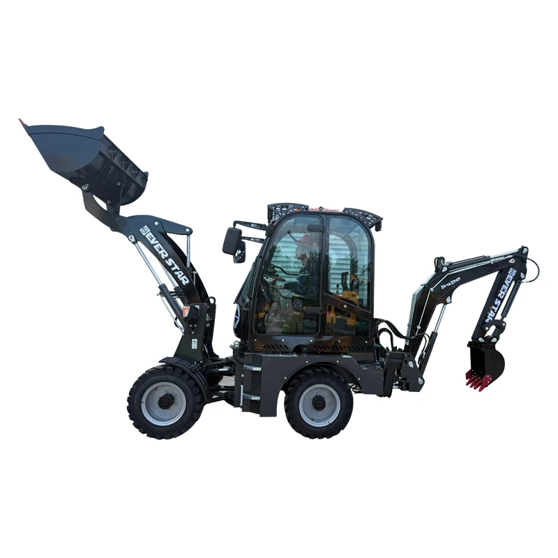 Durable 2800kg Mini Backhoe Loader with Powerful Loading Performance