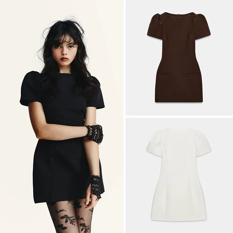 

Spring New Arrival Women's ort Pleated Dr with ket ZA2026 Ethnic Stage Costume for Young Women 8-25 Years Old