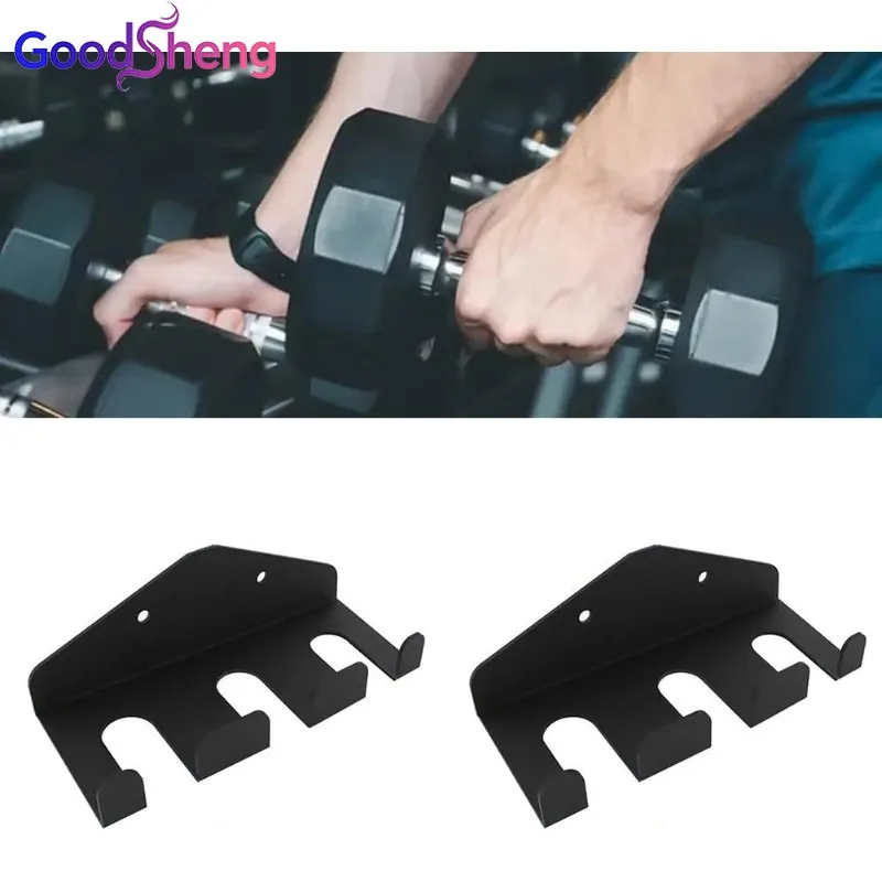WallMounted Barbell Holder Designed for Home Gym, SpaceSaving Metal Construction for Organizing Training Equipment
