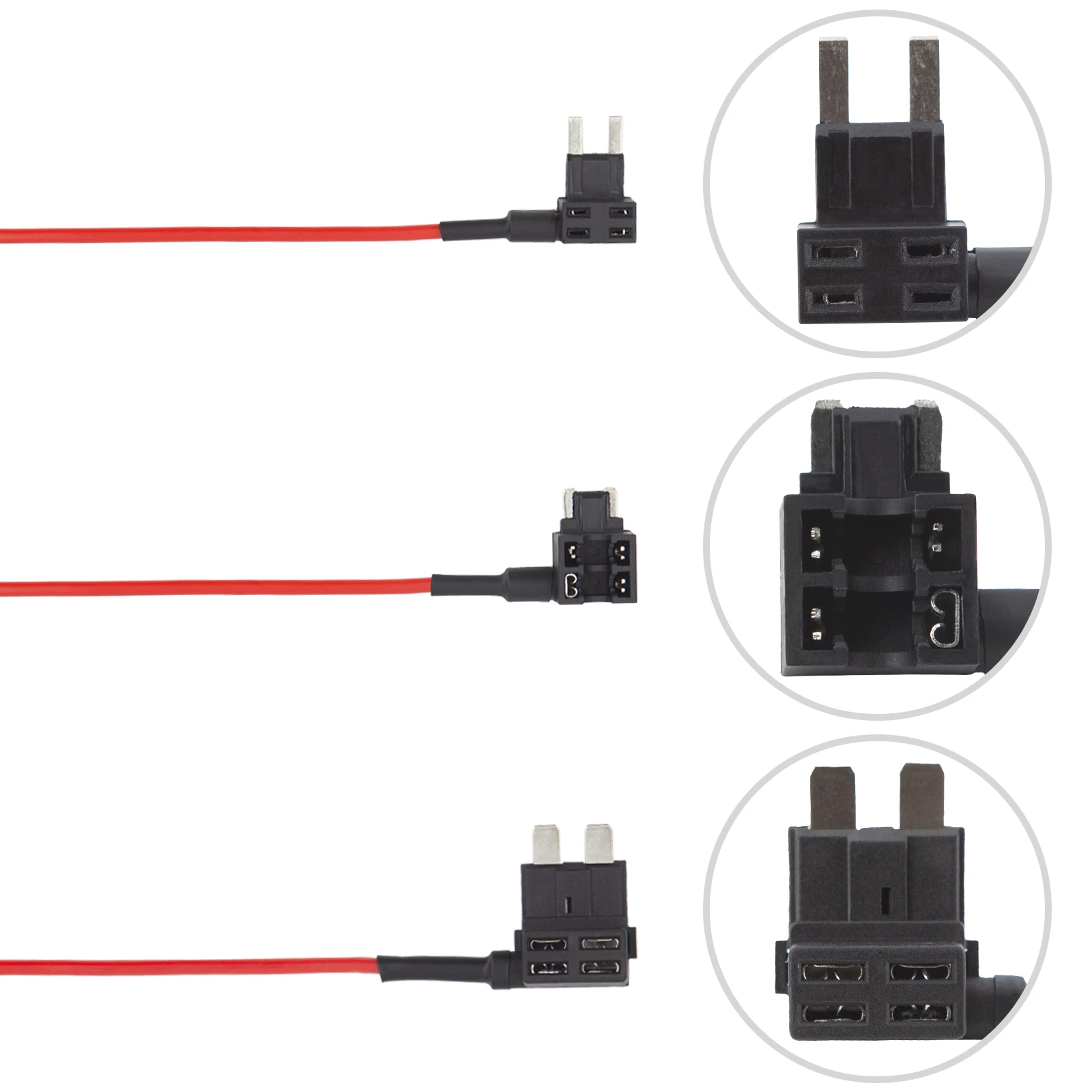 

Fuse Holder Add-a-Circuit Fuse Tap Adapter Standard/Mini/Low Profile Mini Blade Fuse 3 Types ATC ATM APS For Auto Car Truck Boat