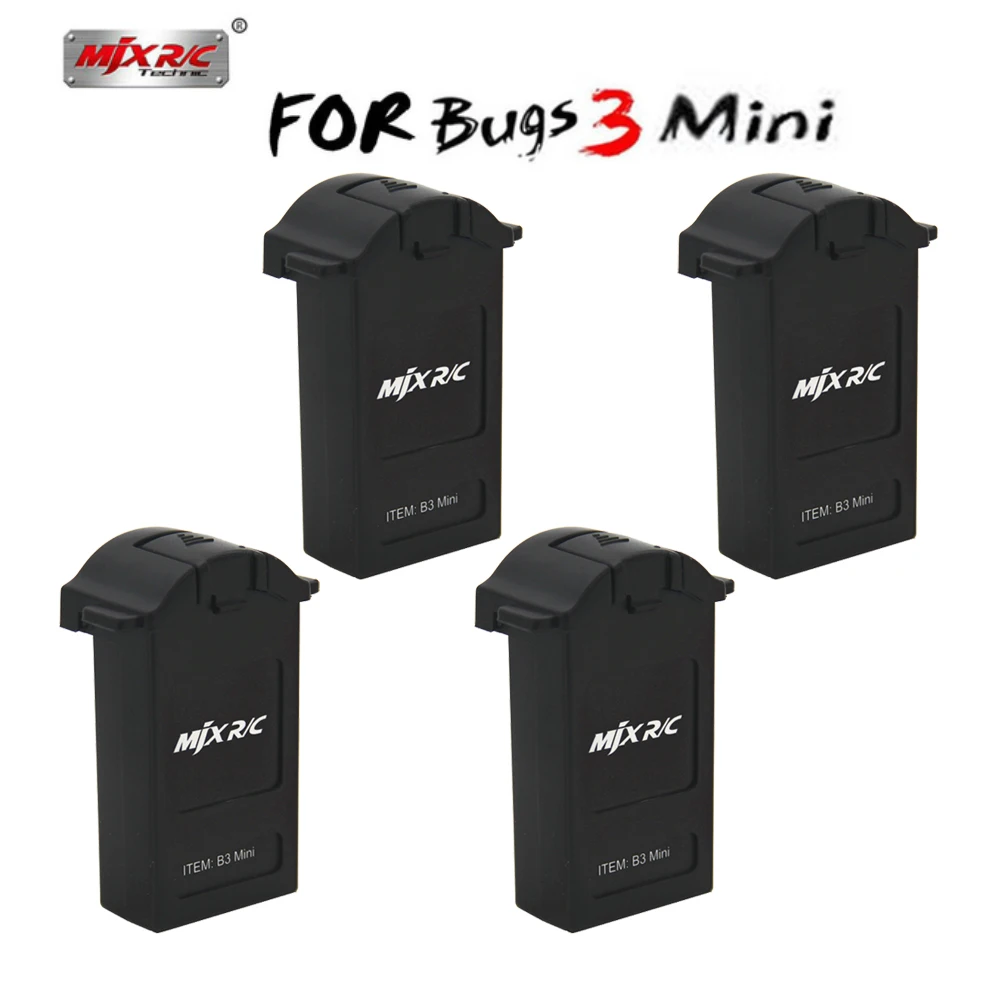 B3 Mini 7.4V 850mah RC Drone Battery For MJX B3 Mini Bugs 3Mini Brushless Quadcopter Helicopter Battery Spare Parts