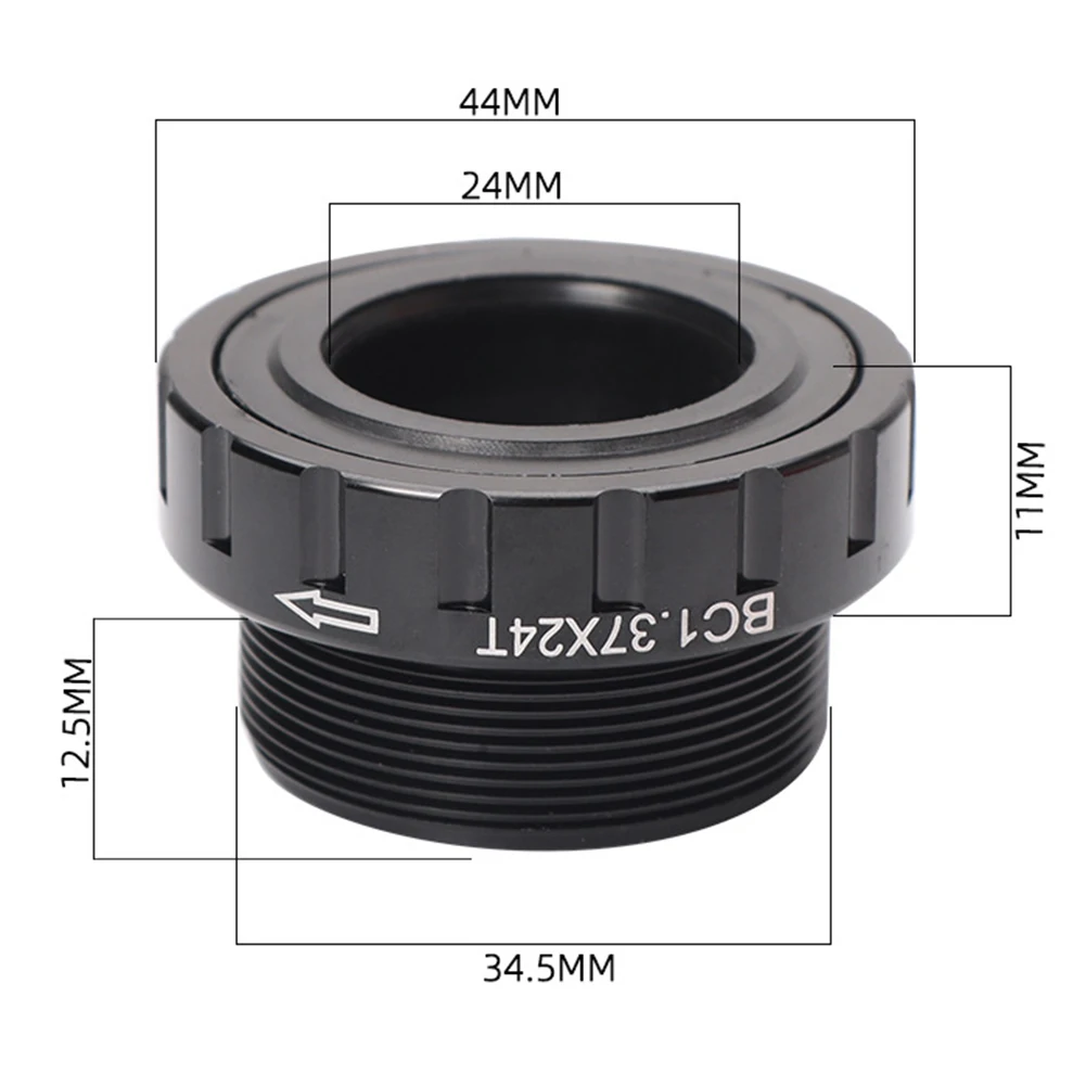 

Велосипедная ступица 44 мм Велосипедный полый подшипник Черный цвет Пластиковый материал Стальной материал Односторонний подшипник Размер 44 мм