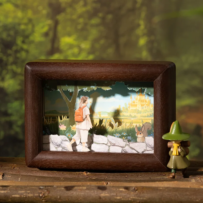 10 قطعة/1 مجموعة أشرطة لاصقة الزخرفية الرقص مع الغابات سكرابوكينغ DIY بها بنفسك ورقة سكرابوكينغ ملصقات