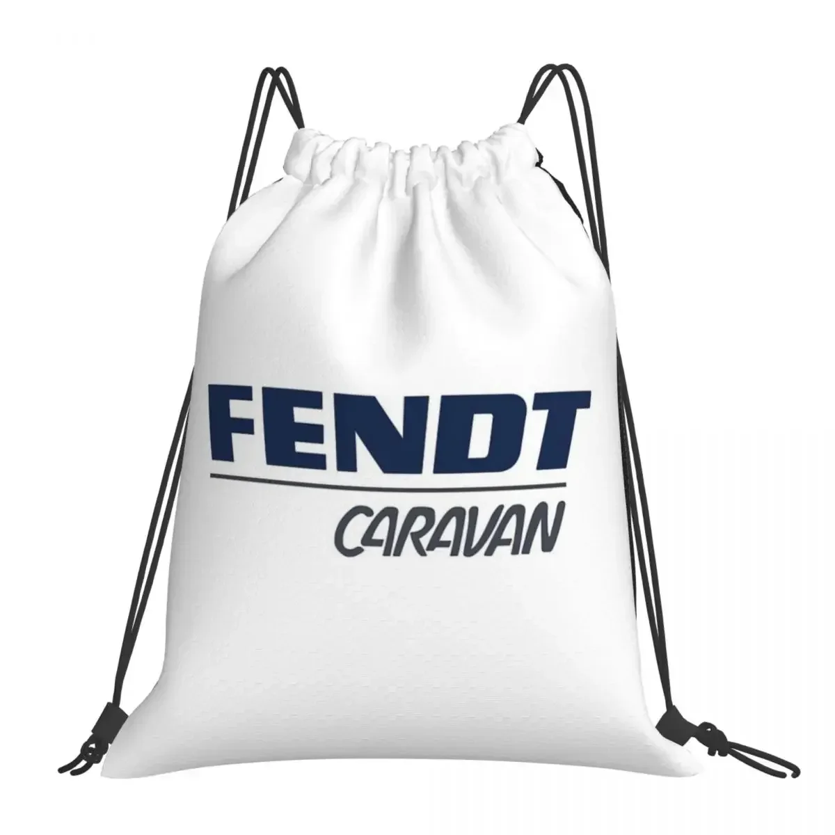 

Fendt Caravan Tractors Backpacks Casual Portable Drawstring Bags Drawstring Bundle Pocket Storage Bag BookBag Man Woman School