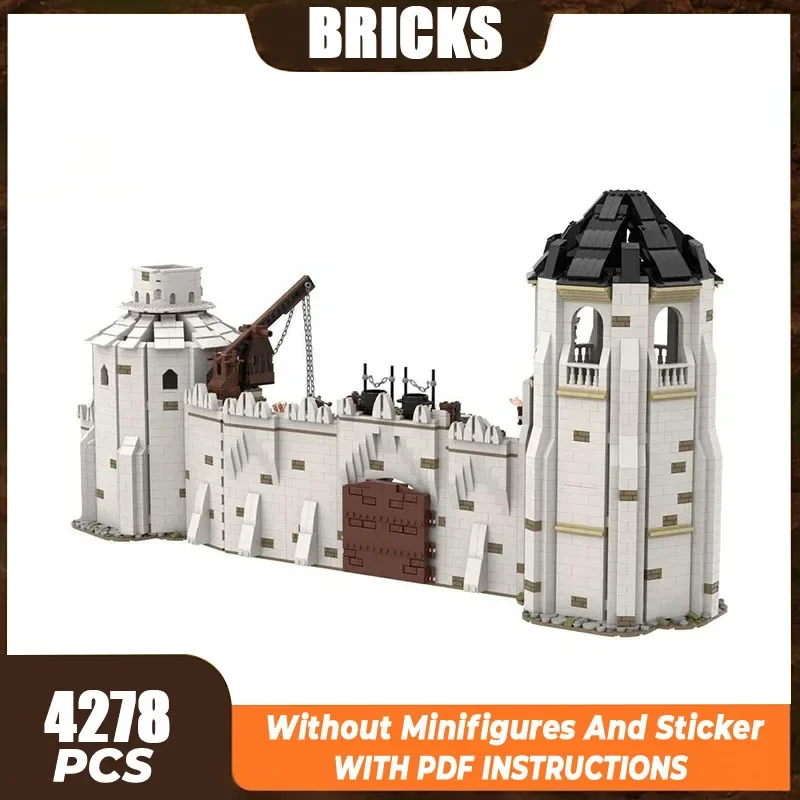 

Magical Rings Movie Model Moc Building Bricks Southern Gate Technology Modular Blocks Gifts Christmas Toys DIY Sets Assembly