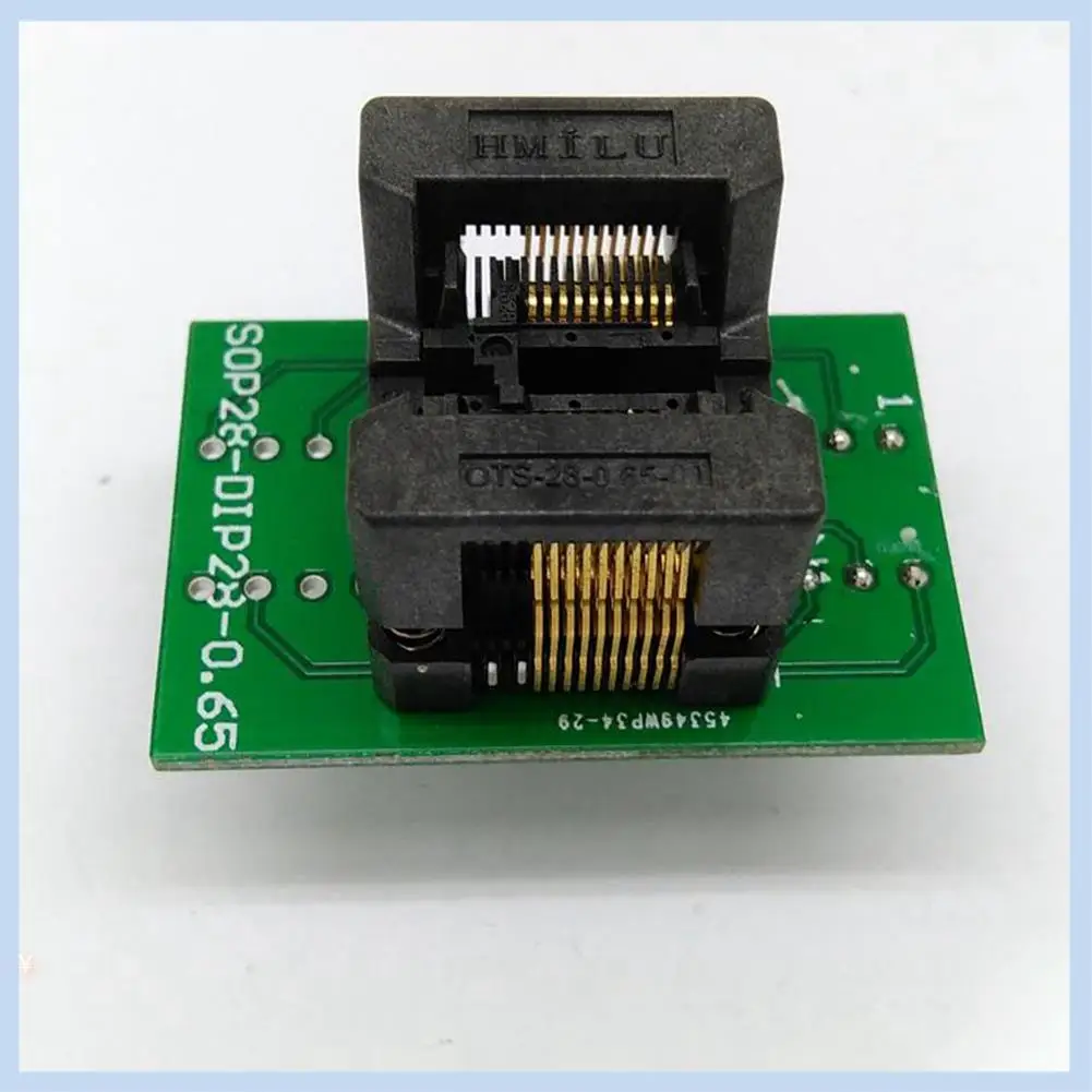 

MLGB-TSSOP20 Burn Block SSOP20 ST Chip Test Socket Programming Adapter OTS28-0.65-01