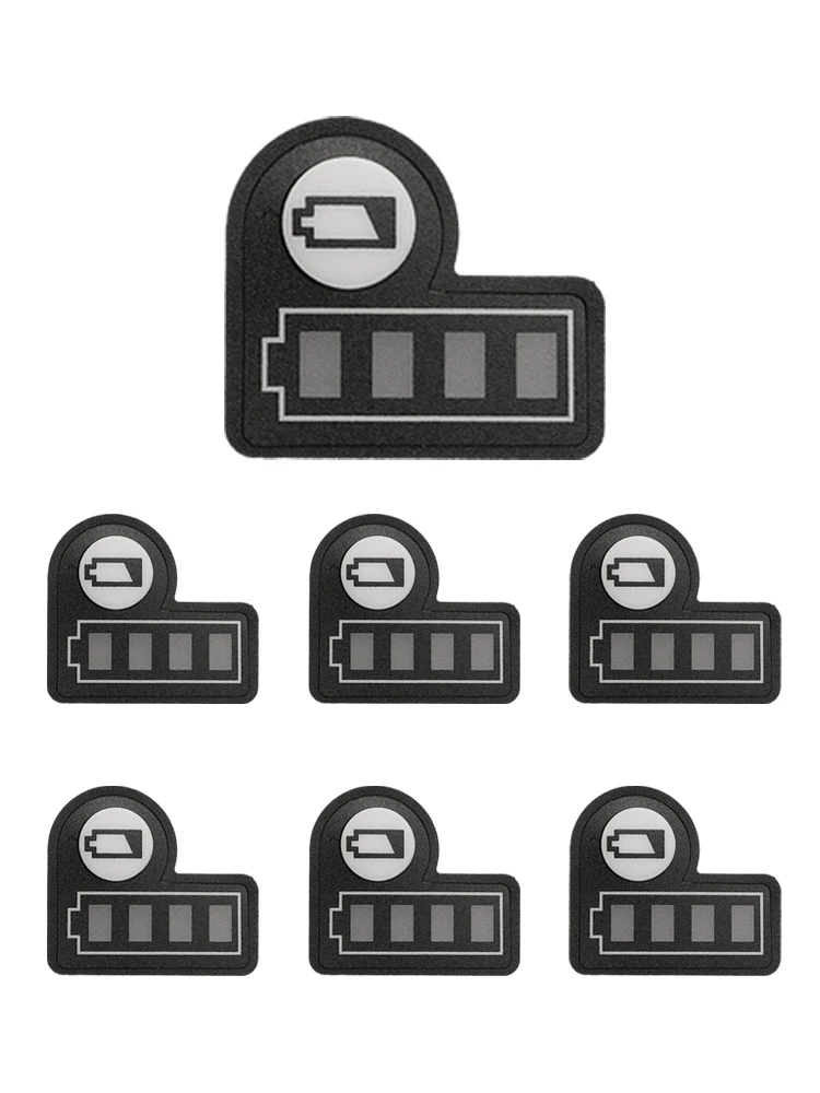 Battery LED Label Battery LED Stickers BL1830 BL1430 Battery Capacity Black For 18V 14.4V Lithium Battery Power Tool Accessories