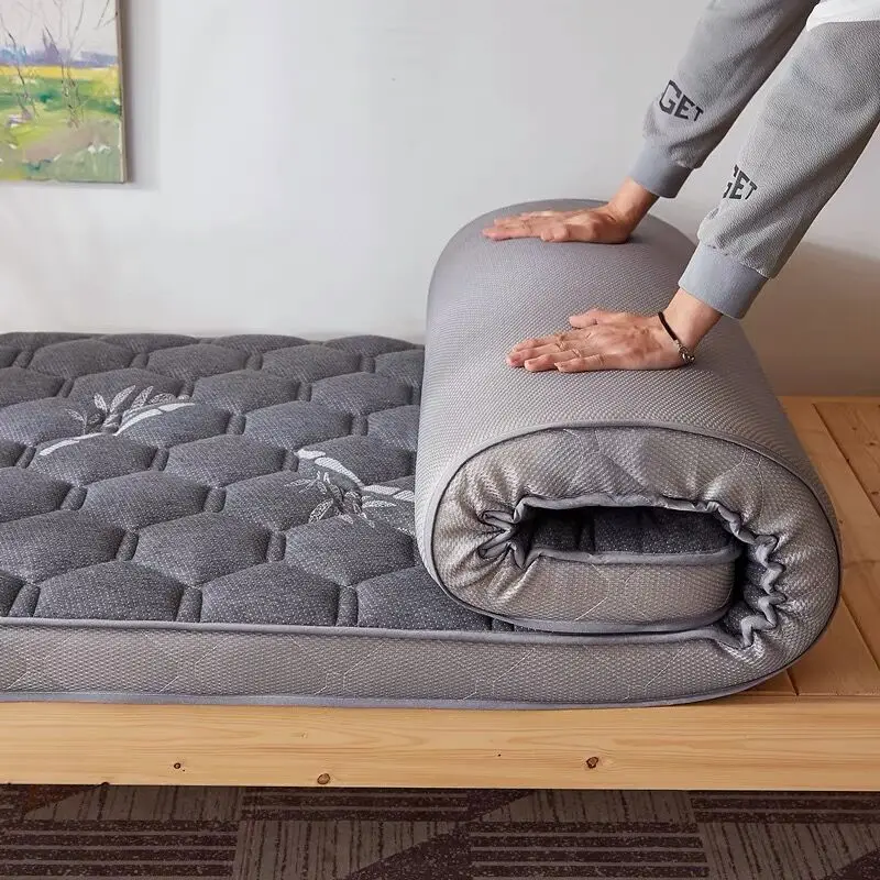 Sponge Latex Filling 4/7cm Tatami Mat High Grade Thicken Latex Mattress Twin King Queen Size Keep Warm Winter Mattresses Cushion