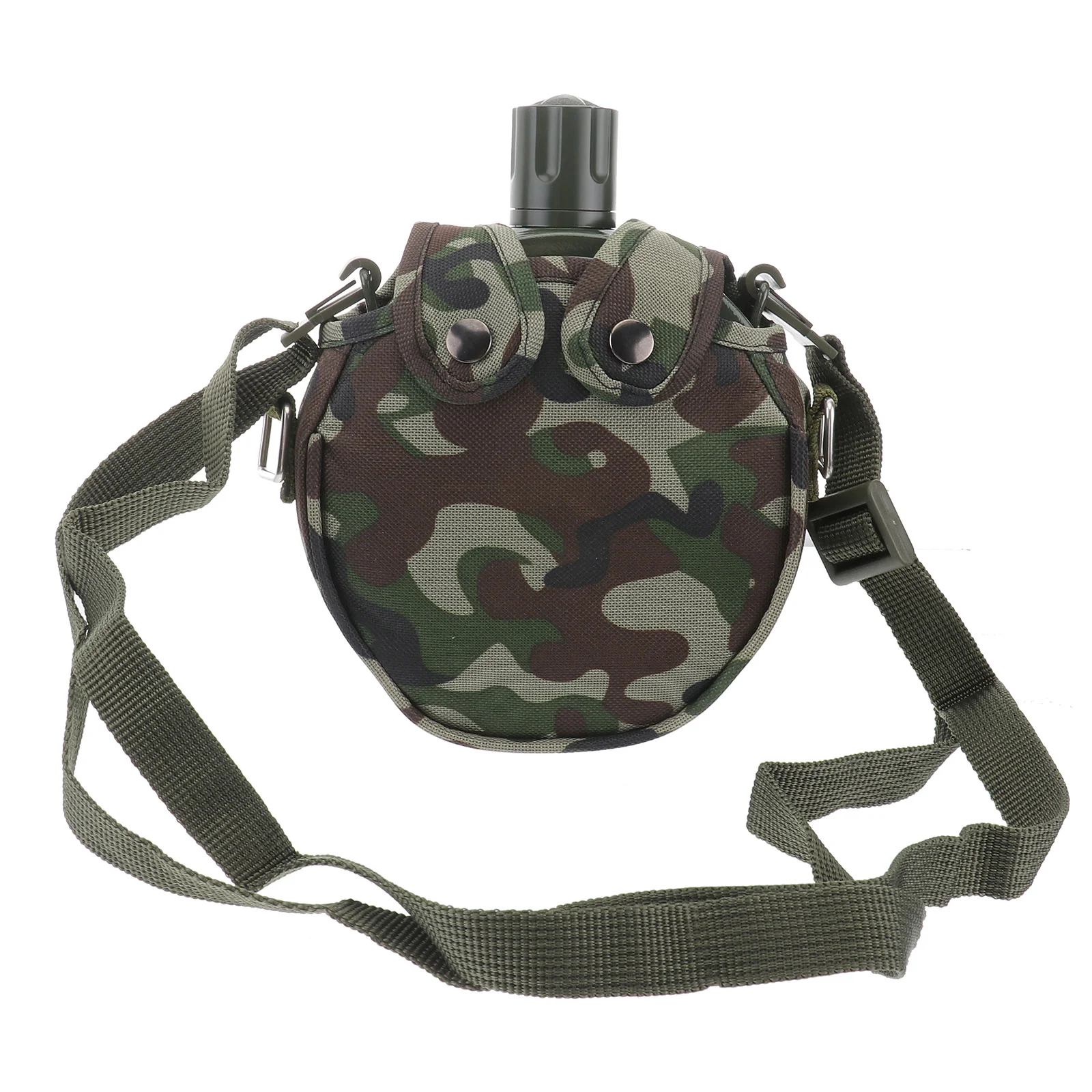 

Sport Bottle Performance Water Kettle with Cover Fishing Canteen Spill-proof Stainless Steel Hiking