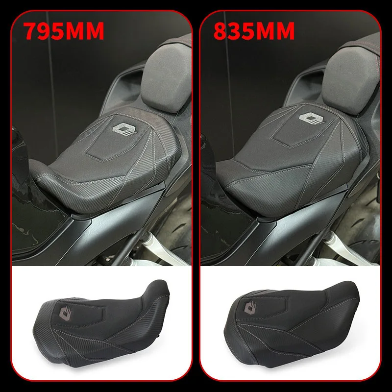

Motorcycle Accessories Increase Lower Front Seat Cushion Fit For QJMOTOR SRK800RR SRK600RS SRK 800RR SRK 600RS