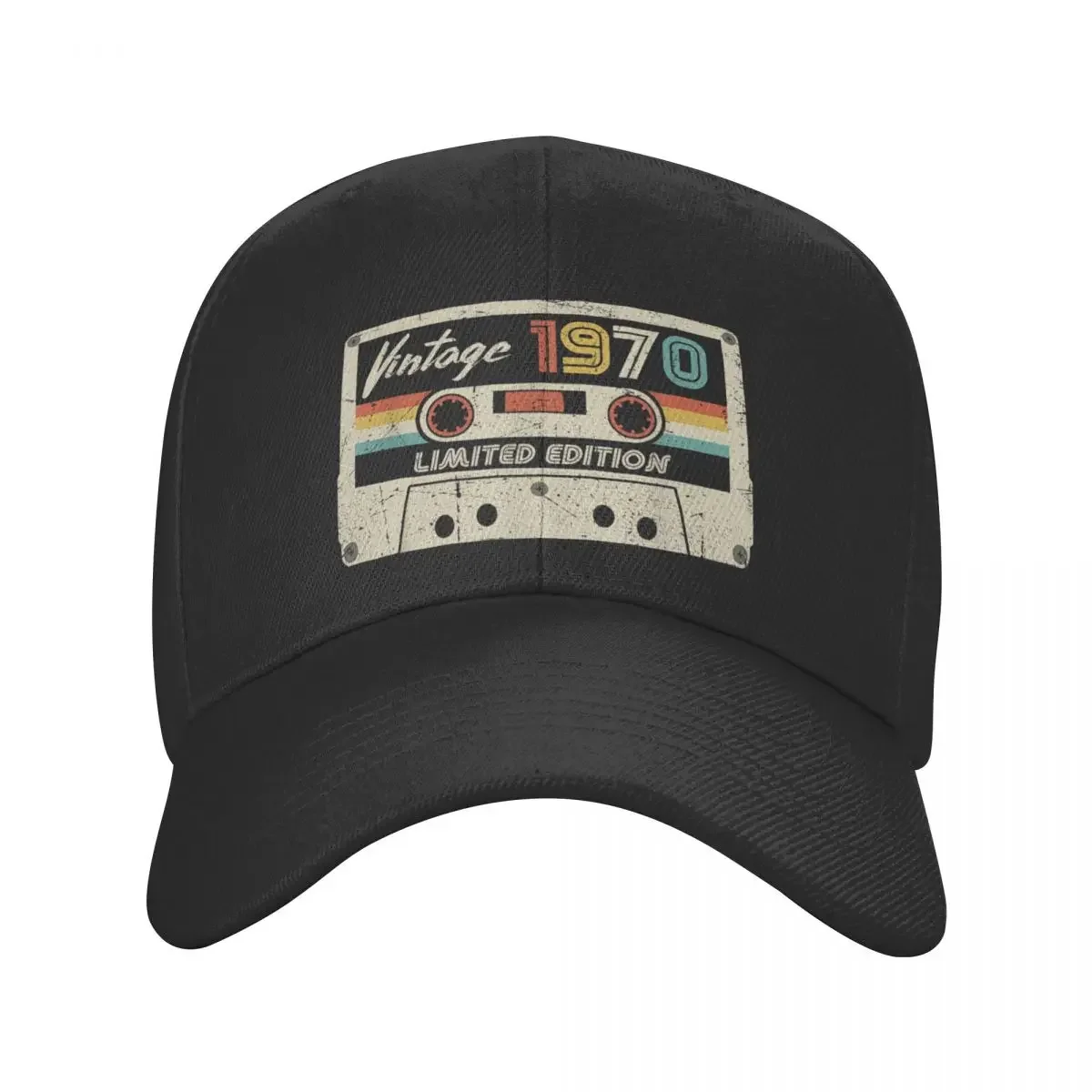 Vintage 1970 Baseball Cap Women Men Adjustable Retro Cassette 52th Birthday 52 Years Gift Dad Hat Performance Spring Hats