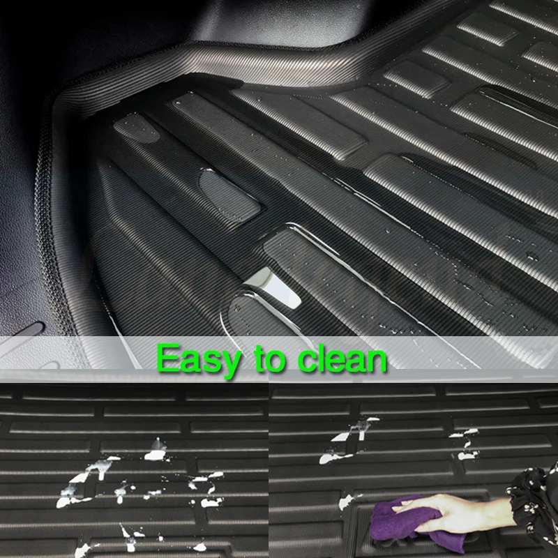 Car Tray Boot Liner Cargo Rear Trunk Cover Matt Mat Boot Liner Floor Carpet Mud Non-slip For brilliance V3 2015-2020 2017 2018