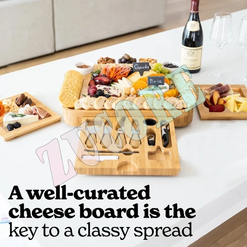 Comida ocidental grande bandeja faca e garfo placa de jantar nanzhu queijo multi-funcional quatro desenhar pão bife faca placa conjunto