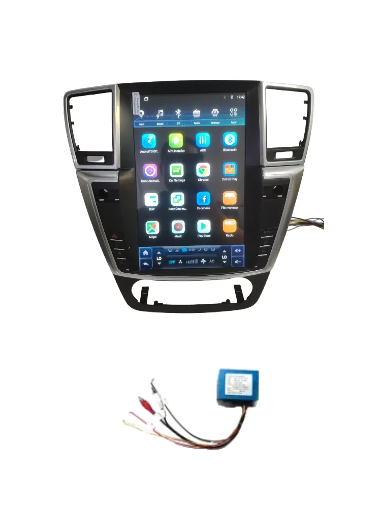 For Mercedes Benz ML W166 GL X166 ML300 ML350 ML400 ML550 GL350 GL400 Screen Android13 Car Radio Multimedia Player Carplay