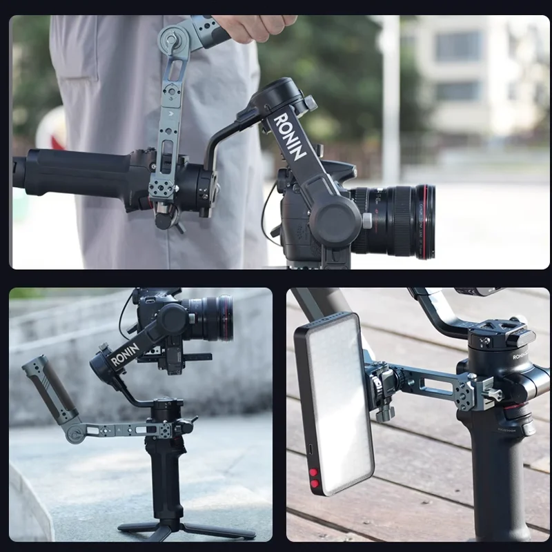 Leaplight QYA1 QYA2 Gimbal Sling Handgrip Kits NATO Accessories For DJI RS2/RSC2/RS3/RS3 mini/RS3 PRO/RS4/RS4 RPO Stabilizer