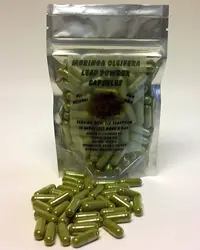 Wholesale Moringa Oleifera Leaf Capsules NON GMO - MADE FRESH ON DEMAND 30 capsules