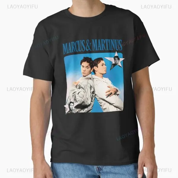 

Marcus Martinus Vintage Graphic Unisex T-Shirt Y2K Retro Streetwear Concert Anime Band Apparel Tee
