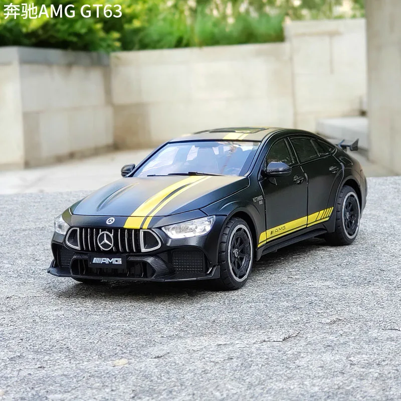 

1:24 Mercedes Benz AMG GT63 Alloy Car Model Diecasts Metal Racing Car Simulation Sound Light Collection Kids Toy Gift