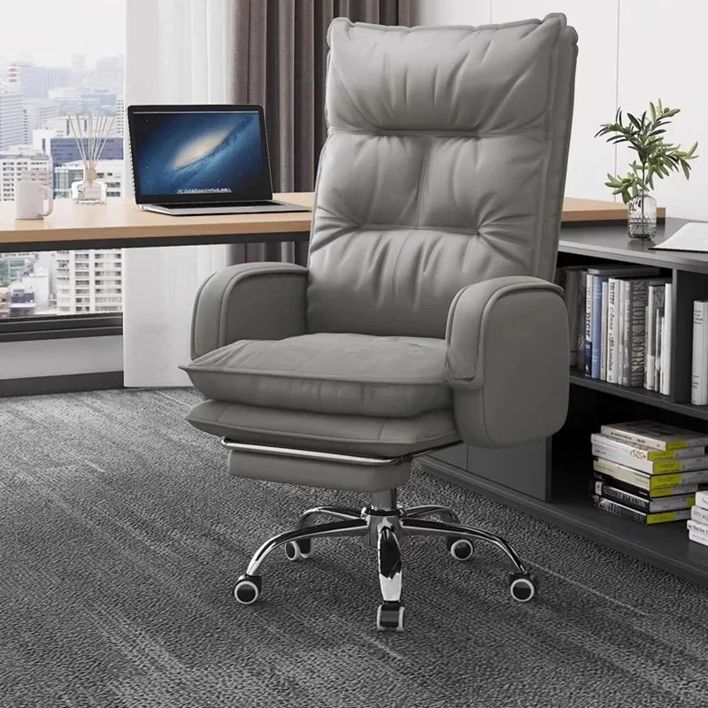 Mobile Adjustable Office  Adjustable Executive Leather Massage Gaming Chair Design Wheels Cadeira Gamer Office Furniture