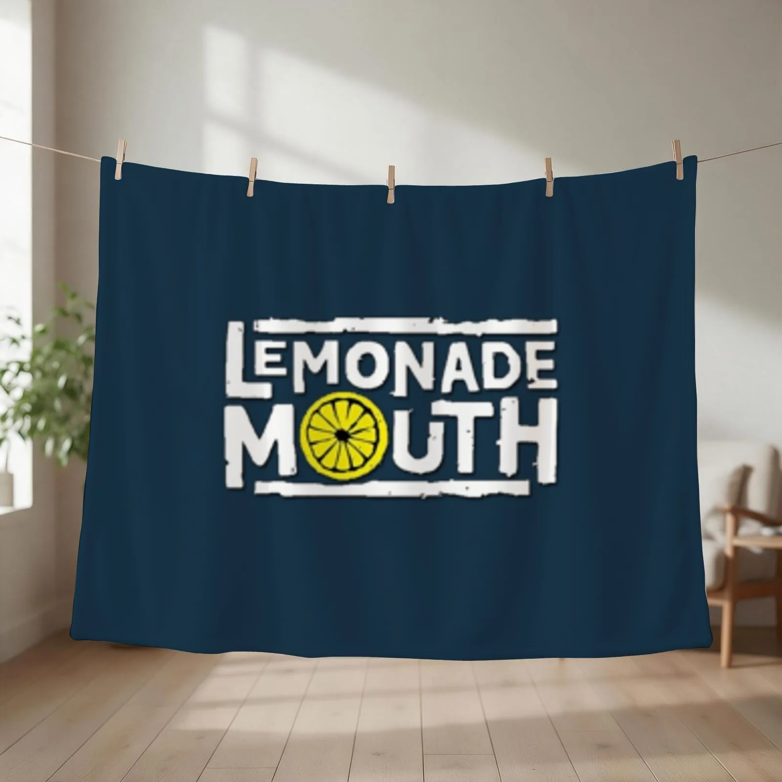 Lemonade Mouth Throw Blanket Furry Camping for babies Stuffeds Blankets