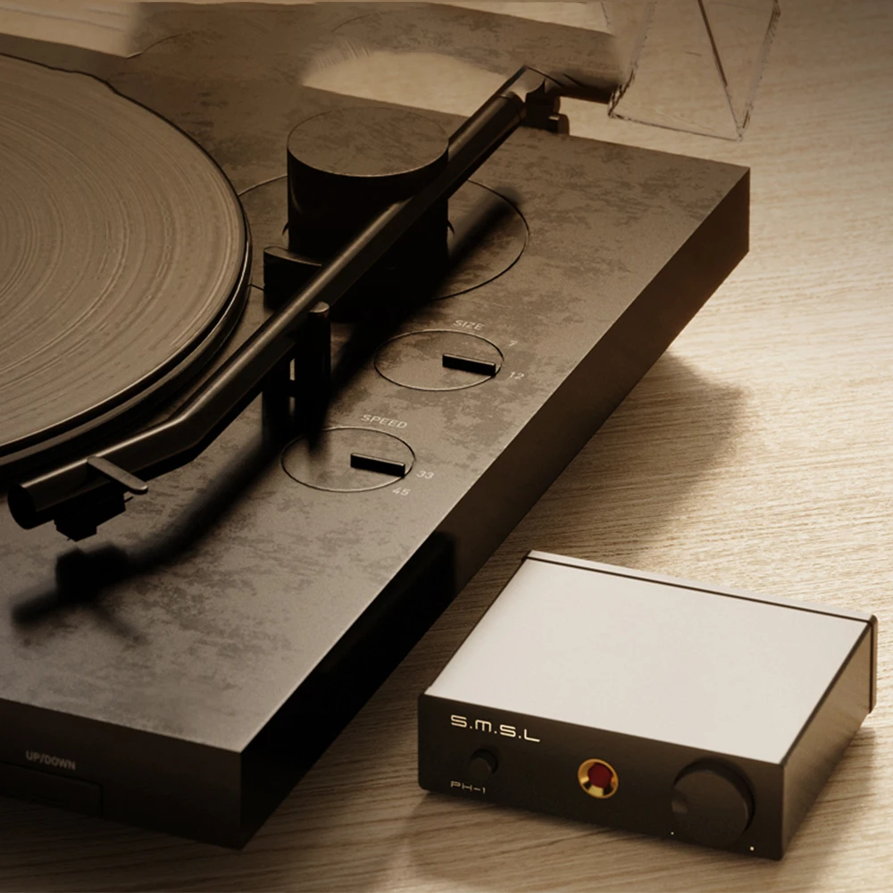 SMSL PH-1 HIFI Phono Amp High fidelity MM Phono amplifier