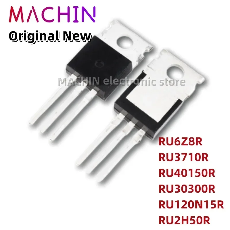 1 шт. RU6Z8R RU3710R RU40150R RU30300R RU120N15R RU2H50R TO220 MOS FET TO-220