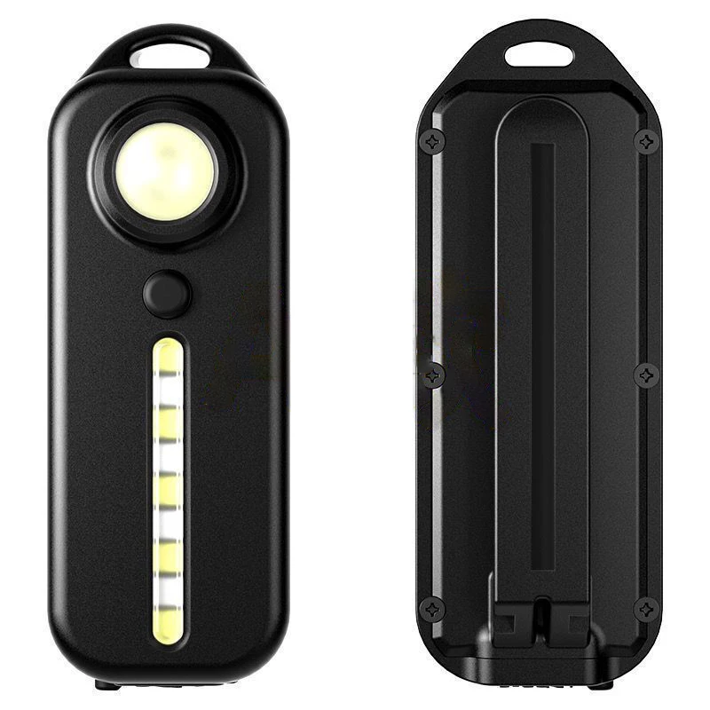 

Backpack Light Convenient 450mah 5 Lighting Modes Life Waterproof Type-c Charging Outdoor Lantern Bicycle Lamp Small Plastic Led