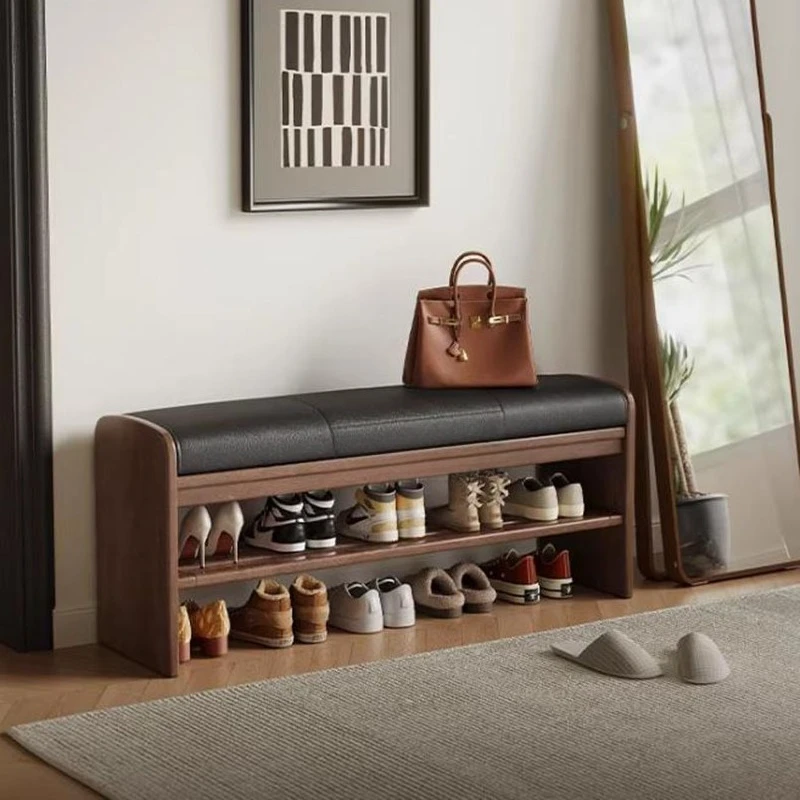 

Space Saving Display Shoe Changing Stool Bedroom Designer Modern Storage Shoe Bench Narrow Vertical Muebles Home Furniture