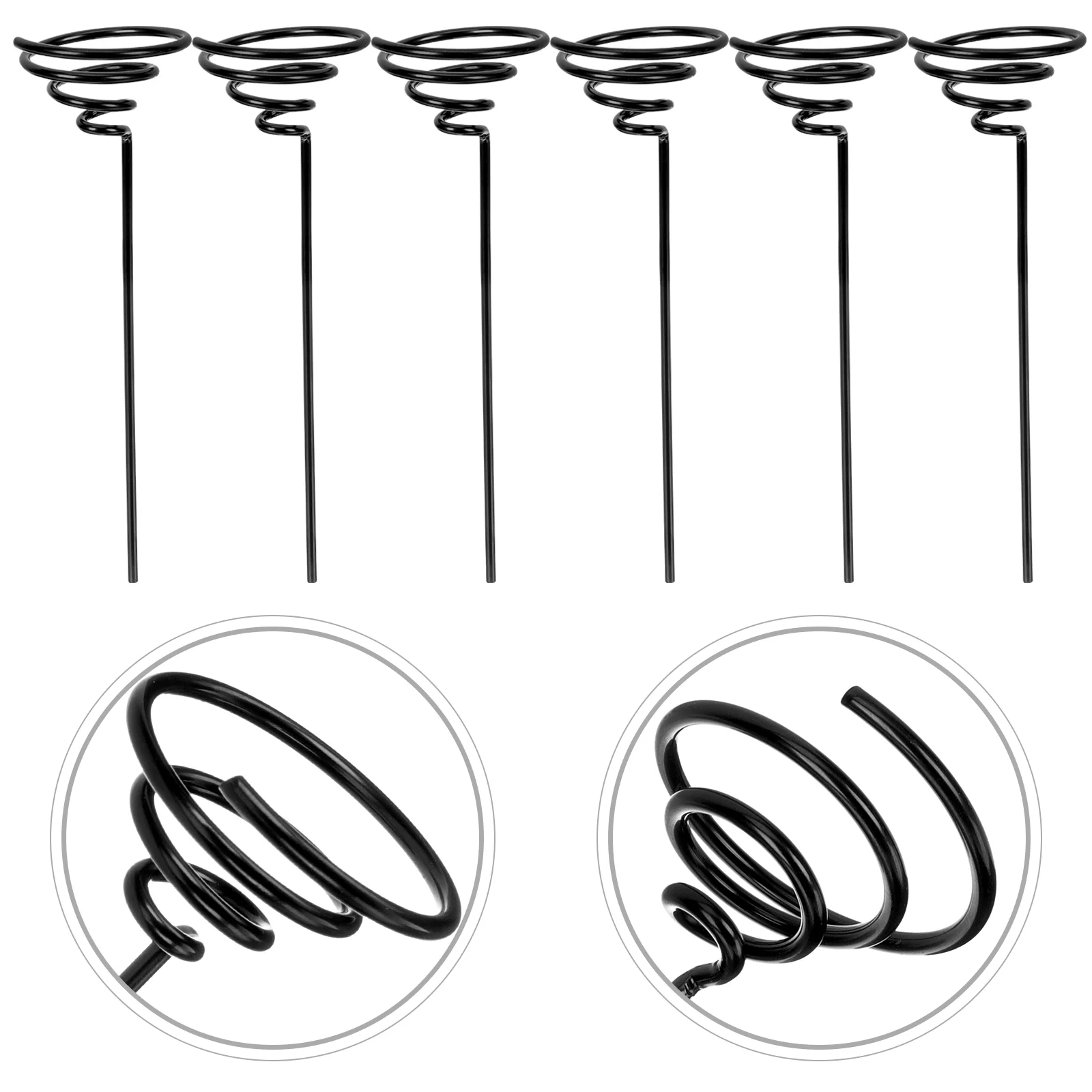 10 Pcs Air Plant Stand Display Convenient Tabletop Ornament Flowers Decorative Iron Rack Holder