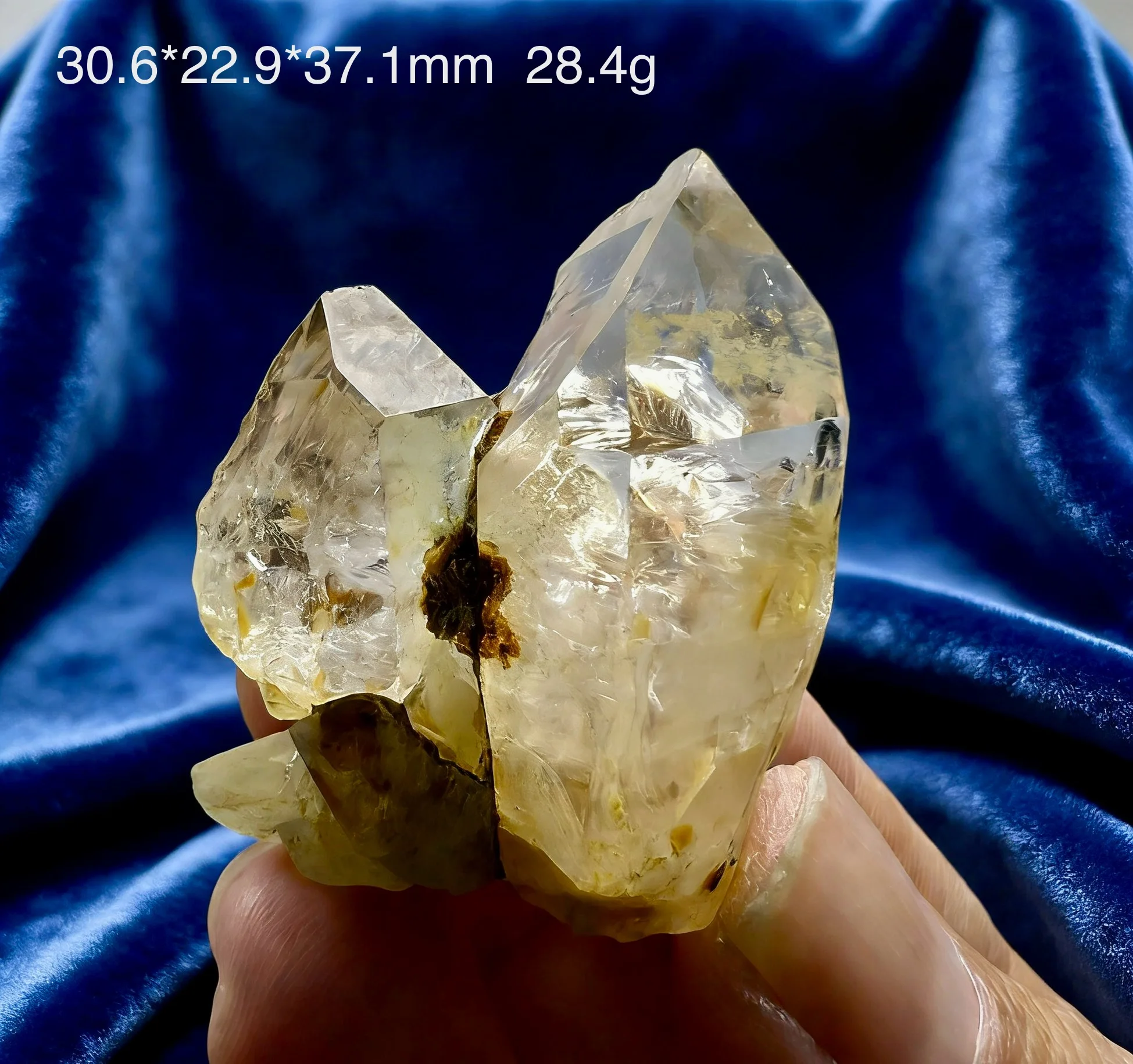 

Selected natural and rare Colombian Lemur crystal raw stone crystal specimen for appreciation, collection and display.