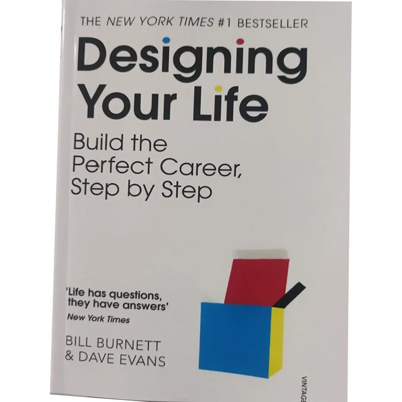 

Designing Your Life by Dave Evans Bill Burnett Build The Perfect Career Step By Step Paperback Book in English